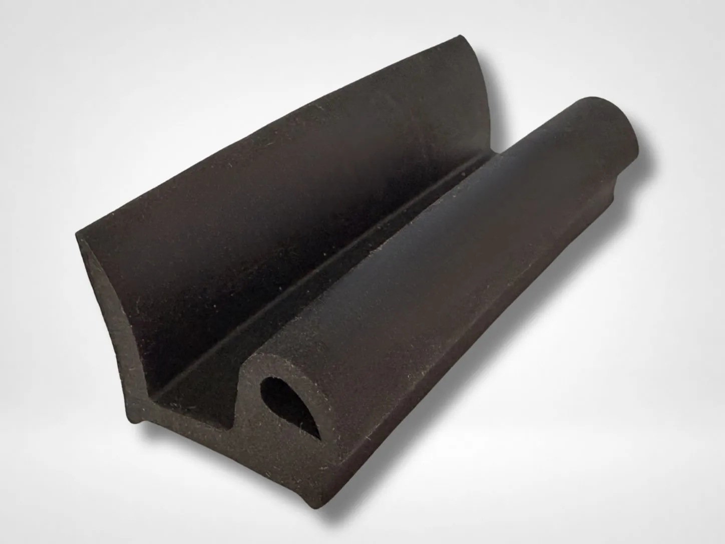 Eriba Dichtungsprofil / Gummiprofil schwarz mit Hohlkammer – Meterware